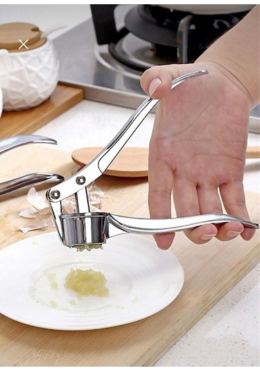 Paslanmaz Çelik Sarımsak Ezici