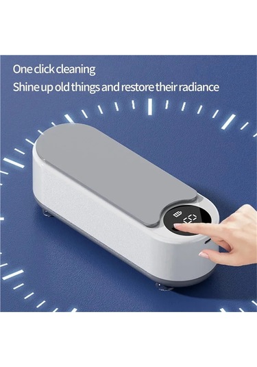 Jialan Taşınabilir Küçük Ultrasonik Temizleyici Gözlük Takı