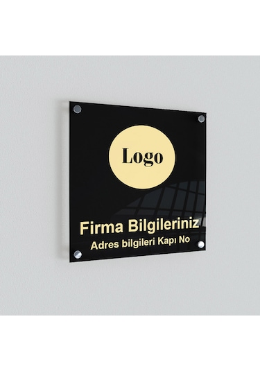 Şirketinize Özel Kişiselleştirilebilir Kapı Tabelası