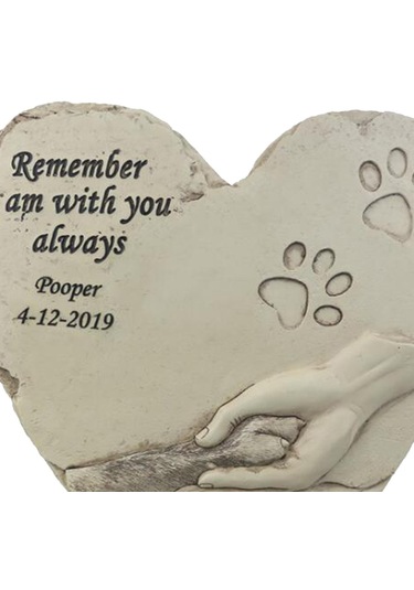 Homyl Veranda Sundurma Dış Mekan Için Anıt Taş Paw Beyaz Altın