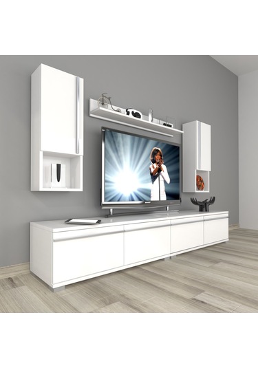 Decoraktiv Eko 5200ta Mdf Tv Ünitesi Tv Sehpası Beyaz
