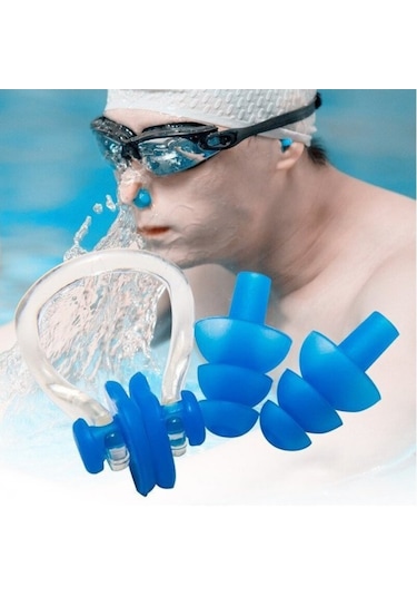 Kulak Ve Burun Tıkacı Yüzücü Kulak Tıpası Yıkanabilen Temizlenebi