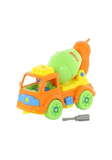 Polesie 72993 Tasarımcı Ulaşım Otomobil Mikser 26 Parça