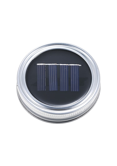 Teltree Güneş Enerjili Bakır Tel Fiş Led Işık Süsü, 1m 10 Led Çok Renkli, Ev Dekorasyonu, Düğün/bayram Işıkları, 1.2v 1.2w, Şişe Hariç Diğer