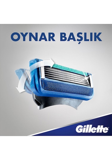 Gillette Fusion5 Start Yedek Tıraş Bıçağı 8'li