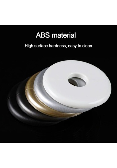 Sones Yuvarlak Delik Dekorasyon Fişi Kapağı, Stil: 2.2mm Delik Altın