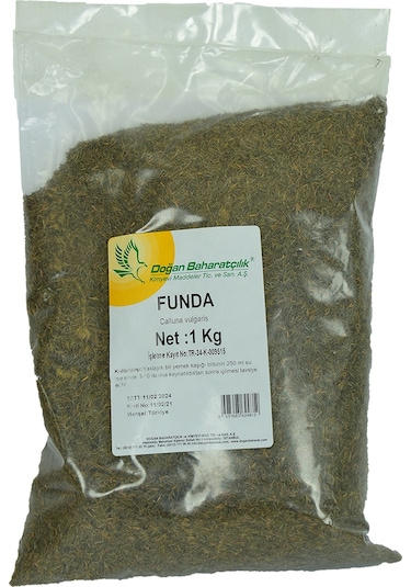 Doğan Baharaçılık Doğal Funda Yaprağı Otu 1 KG