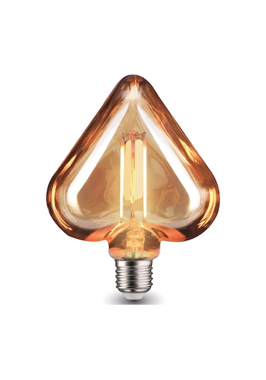 Orbus E27 360LM Kalp Filament Led Ampul Amber