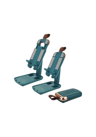 Zore 095 Tablet Telefon Standı-Yeşil Yeşil