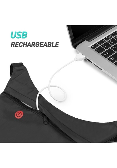 Didadodo Led Dönüş Sinyali Bisiklet Çantası, Usb Şarj Edilebilir, Yansıtıcı Sırt Çantası, Bağlantı Klipsi, Uzaktan Kumandalı Altın