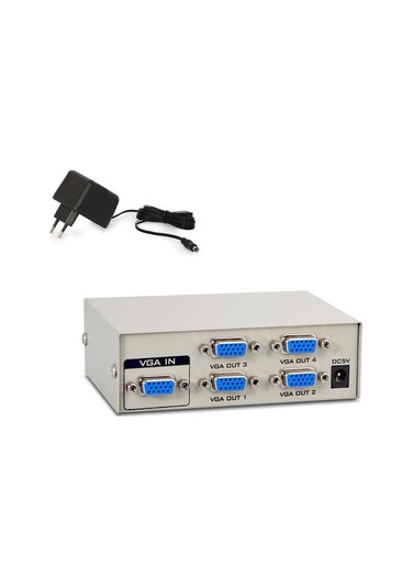 S Link Msv 1415 4 Vga 150Mhz Monitör Çoklayıcı