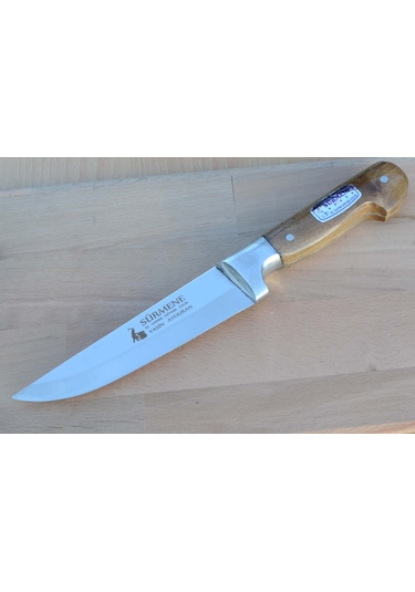 Sürmene Kasap Bıçağı Mutfak Bıçağı 27 CM No 1 T5 Çubuk Çelik Siyah