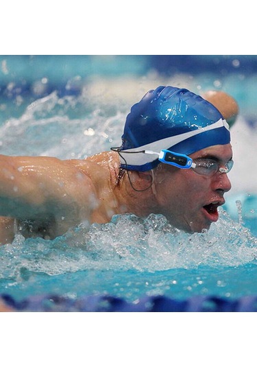 Reedark Ipx8 Su Geçirmez 4gb Mp3 Çalar, Hi-fi Ses, Fm Radyo, Usb 2.0, Şarj Edilebilir, Spor İçin Kulaklık, Beyaz