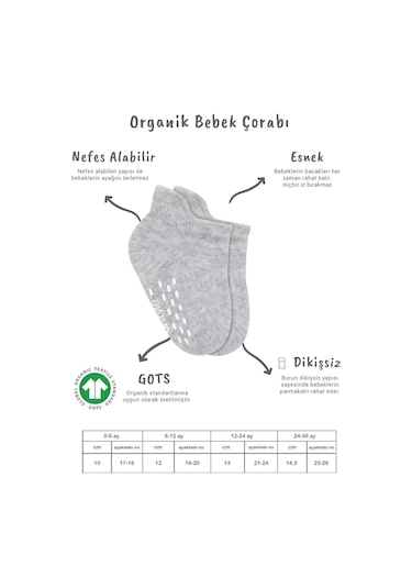 2'li Sneakers Kaymaz Basic Penye Çorap Bs20103 Gri Beyaz Renkli Çok Renkli