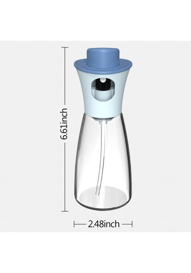 Hangfox Mutfak Yağ Spreyi 180ml Pp Materyal, Toz Koruma, Şeffaf, Kaymazsız, Hassas Kontrol, Soya Sosu Ve Sirke İçin Çok Renkli