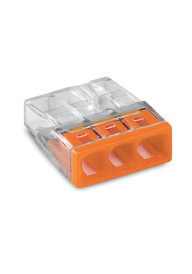 Wago 2273-203 Çok Amaçlı Klemens Geçmeli 3x2,5mm2 100 Adet