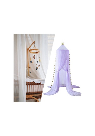 Suntek Çocuklar Prenses Oyun Çadırı Bebek Odası Menekşe