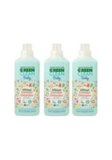 Green Clean Organik Lavanta Yağlı Baby Bitkisel Çamaşır Deterjanı 1000 Ml - 3'lü