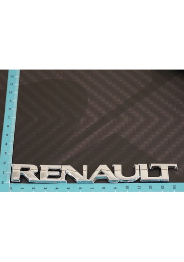 Renault Bagaj 3M 3D Krom Abs Logo Amblem