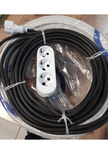 3X2.5 Ttr Cca 50 Mt Seyyar Uzatma Kablosu (549096439)