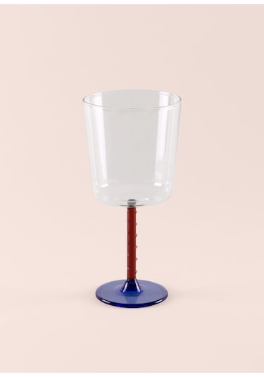 The Mia Line Şarap Kadehi Amber 300 Ml Şeffaf