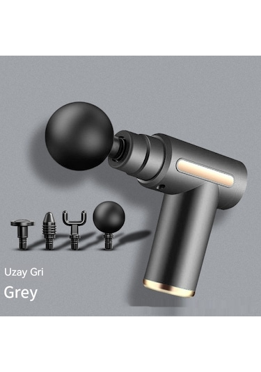 Jian Fan Elektrikli Fasya Tabancasımini Ev İterşimi Rahatlamak Kasıllı Servikal Masaj Mini Masaj Tabancasıkırmızı Kırmızı