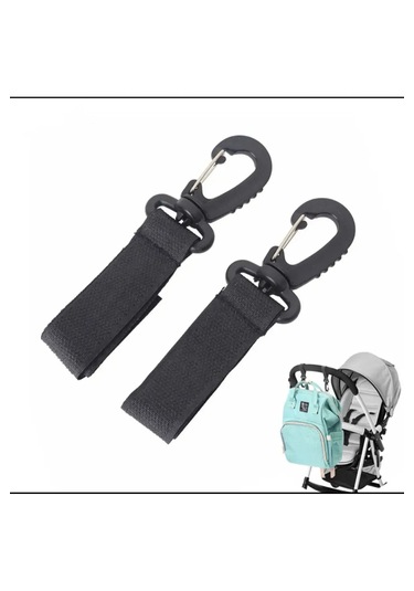 Bebek Arabası Kancası I Bebek Arabası Askı Apatı I 2 Adet Metal