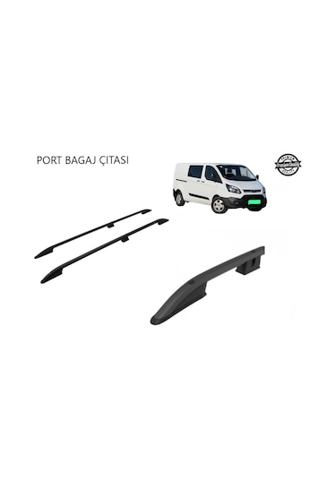 Custom Tavan Çitası Portbagaj Uzun Şase Siyah 2012 2013 2014 2015 2016 2017 2018 2019 2020 2021 2022 2023