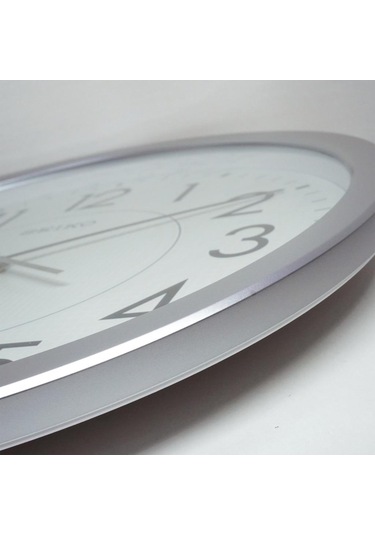 Seiko Qxa629s Sessiz Saniye Lumibrite Dekoratif Duvar Saati Kahverengi