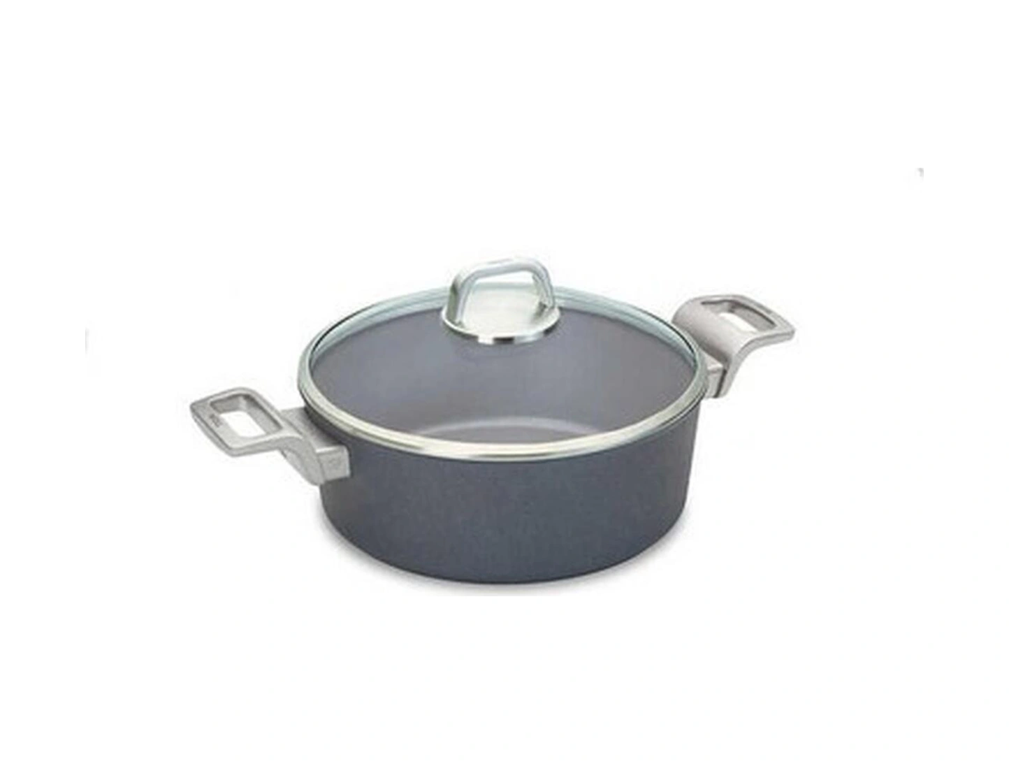 Woll Dıamond Lıte Pro Sığ Tencere 24 Derinlik 9cm Bakır - Siyah