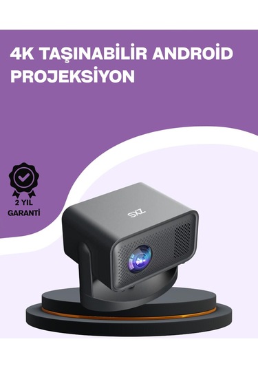 4000 Lümen Parlaklık Değerine Sahip Ev Ve Ofis Projektör-118522
