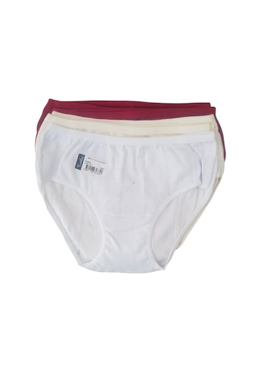 Tutku 0855 Kız Çocuk Young Bato-slip-külot - 12'li Kombin Çok Renkli