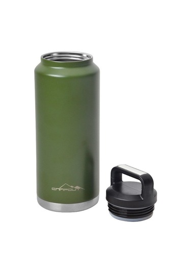 Nurgaz Campout Çift Katmanlı Termos Yeşil 1000 Ml Ng 163 Yeşil