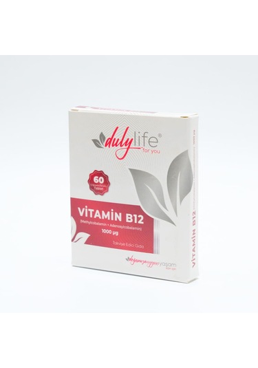 Vitamin B12 60 Çiğneme/Dilaltı Tablet