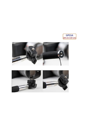 Eken H9r Sjcam Sj5000 Xiaomi Yı 110 Cm Monopod+gp03 Tripod Gp55a
