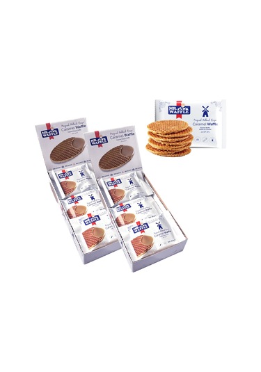 Mr.waffle Caramel Waffle 26 Gr 18 Li Kutu X 2 Adet Toplam 36 Adet