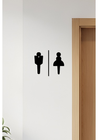 Wc Tabelası, Tuvalet Levhası, Kadın Erkek Tabela, Yönlendirme Levhaları 51