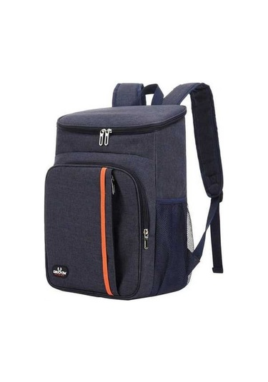 Tongxida Deniz Mavisi Oxford Isı Saklama Sırt Çantası - Soğuk/ısı Tutucu, Su Geçirmez, Piknik/enternasyonda Kullanım - 29x19x4 Lacivert