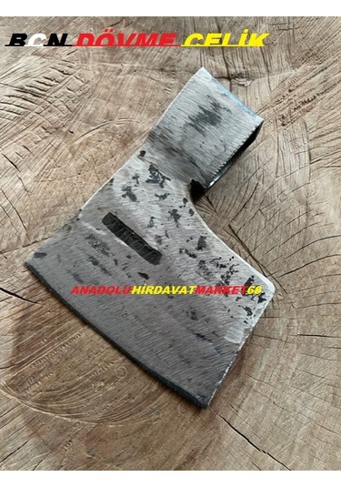 Bcn Dövme Çelik Balta Nacak Orta Boy Balta El Yapımı 700Gr Garant N11.536