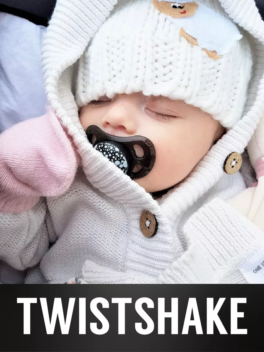 Twistshake Pamuksuz Emzik, 2'li Paket, Ortodontik, 6+ Aylık, Silikon 9242129 Beyaz