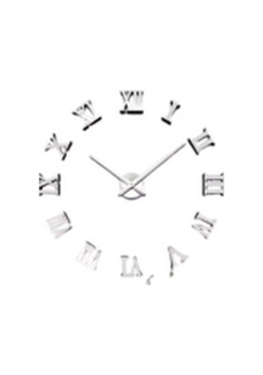 Yaleker 3d Açık Desenli Akrilik Duvar Saati - Ev Ofis Dekorasyonu, Kolay Montajlı, Roman Rakamlı, Dıy Kit Çok Renki