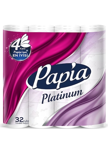 Papia Platinum Tuvalet Kağıdı 32 Rulo