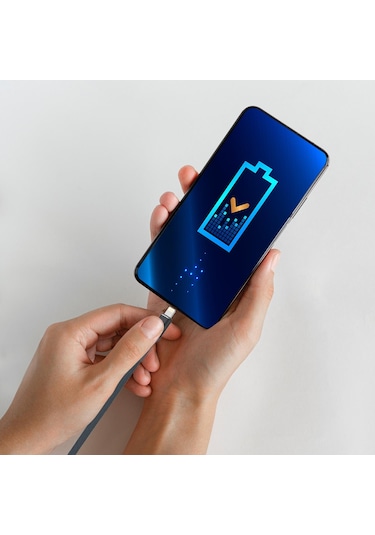 Polosmart PSM76 1.2 Metre Type-c to Lightning Şarj Kablosu Siyah