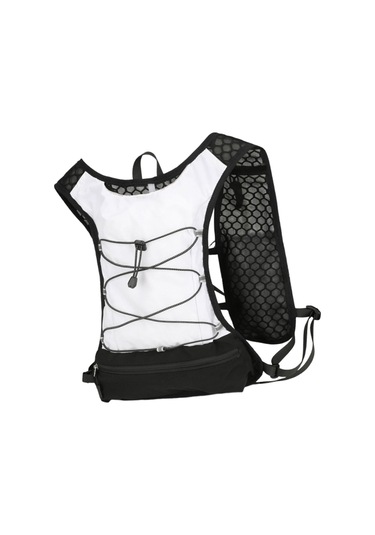Suntek Kadın Koşu Yeleği Koşucu Sırt Çantası Hidrasyon Beyaz