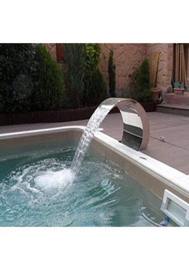 DEV PASLANMAZ 600x1000 mm Lüks Model Havuz Şelale AISI 304 Kalite