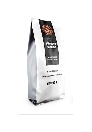 Express Coffee Espresso Etiyopya Sidamo Çekirdek 250 G
