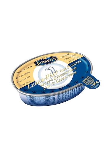 Jensen's Kaz Etli ve Kaz Ciğerli Domuz Ciğeri Ezmesi 80 G