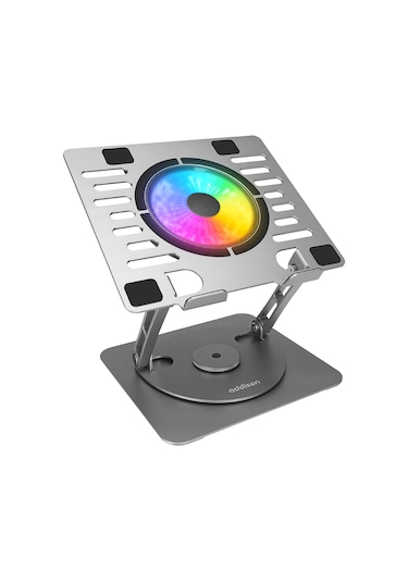 Addison Ad-rc35 360 Derece Dönebilen Fanlı Rgb Işıklı Ayarlanabil