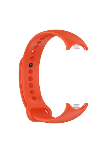 Teknocep Xiaomi Mi Band 9 Serisi Klasik Kordon Silikon Strap Kayış-beyaz