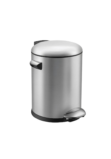 Soho Pedallı Çöp Kovası Krom 5 Litre 304 Kalite Paslanmaz Çelik